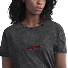 Load image into Gallery viewer, GOFAAH Woman's Denim T-Shirt