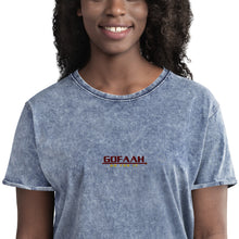 Load image into Gallery viewer, GOFAAH Woman's Denim T-Shirt