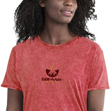 Load image into Gallery viewer, GOFAAH FULKL LOGO Denim T-Shirt