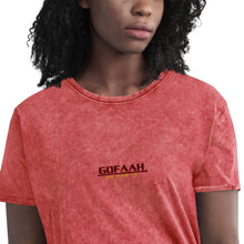 Load image into Gallery viewer, GOFAAH Woman's Denim T-Shirt