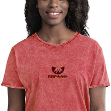 Load image into Gallery viewer, GOFAAH FULKL LOGO Denim T-Shirt