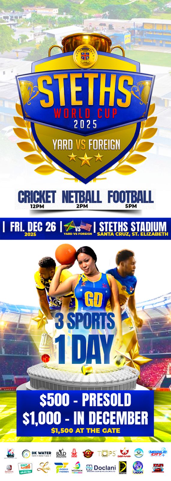 STETHS WORLD CUP 2025 Ticket