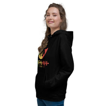 Load image into Gallery viewer, GOFAAH Rasta Logo (Center) Unisex Hoodie
