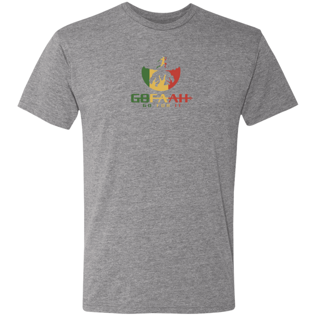 GOFAAH RASTA FULL LOGO Men's Triblend T-Shirt