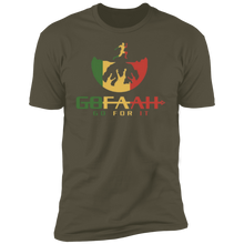 Load image into Gallery viewer, GOFAAH RASTA LOGO Premium Short Sleeve T-Shirt
