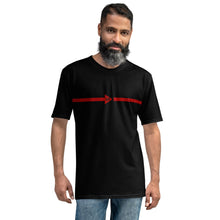 Load image into Gallery viewer, GOFAAH Men&#39;s Black Arrow T-shirt
