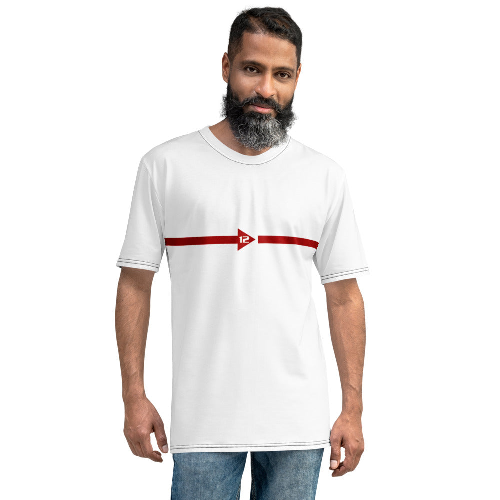 GOFAAH White Arrow Men's T-shirt