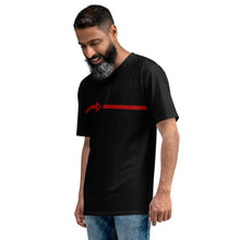Load image into Gallery viewer, GOFAAH Men&#39;s Black Arrow T-shirt
