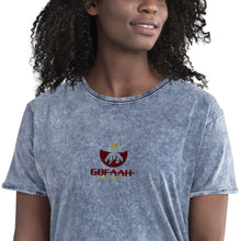 Load image into Gallery viewer, GOFAAH FULKL LOGO Denim T-Shirt
