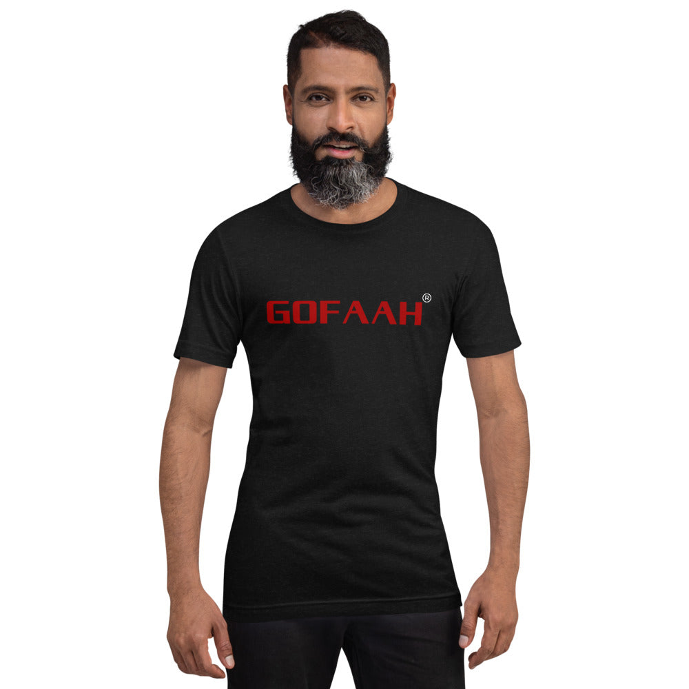 GOFAAH Word Logo Short-sleeve unisex t-shirt